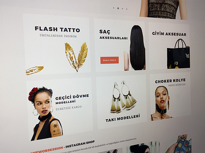 New Obsession - Fashion E-Commerce by Tolga Çavdar on Dribbble