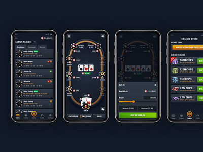 Chips Poker Online designs, and downloadable graphic elements on Dribbble