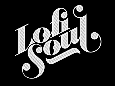 Lofi Soul WIP bespoketype calligraphy curves customtype handlettering letterforms lettering script type typedesign typography