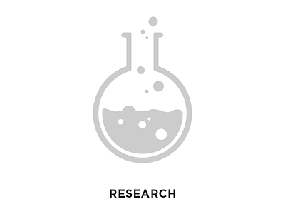 Icon Closeup icon research vector website