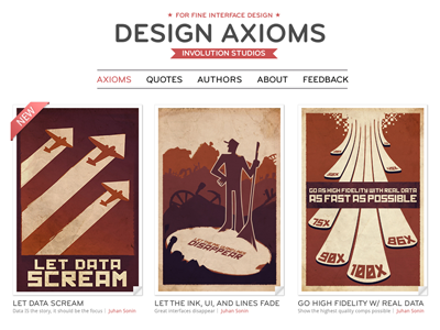Design Axioms Website