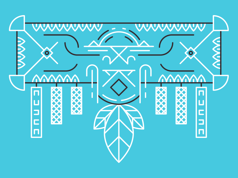 Line WIP symmetry illustrator design geometry vector
