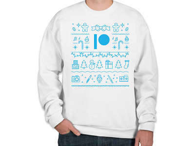 Patreon Holiday Sweater christmas creators cute holiday patreon swag sweater white winter