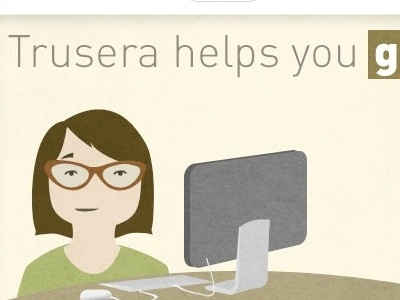 Trusera: Get Personalized Health Info illustration site design texture