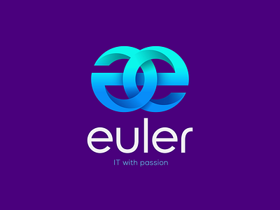 euler brand branding design icon idea logo mark minimal symbol typography