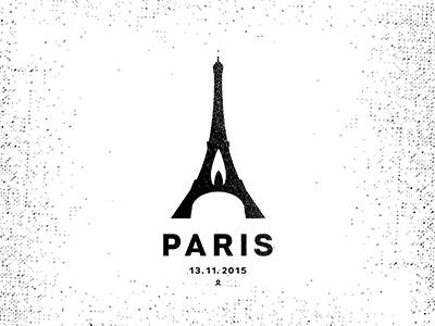Paris black eiffel france mournfulness negative paris people piotrlogo space terrorism tower