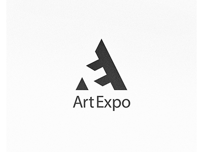 Art Expo art artist black design expo idea mark negative piotrlogo space symbol