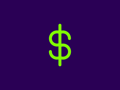 96 $ 96 animation cash dollar gif green logo money neon number piotrlogo sign