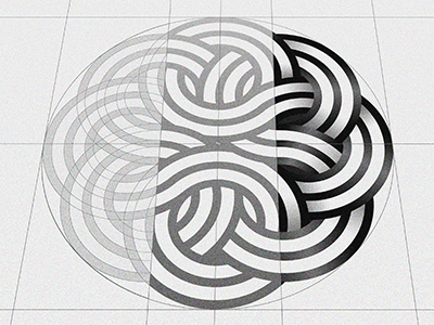 Abstract Logo abstract branding design geometry idea infinity logo mark monogram piotrlogo symbol