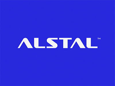 ALSTAL - Building architecture brand branding construction design identity innovation logotype minimal piotrlogo steel system