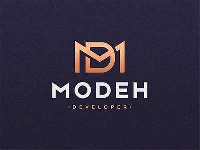 MODEH / Developer branding creative developer elegant idea lettering logo luxur mark typography