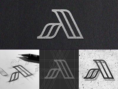 Ale Sikora / Photographer black brand branding design icon idea logo mark symbol typography