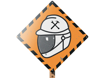 Space Construction Icon icon illustration magazine