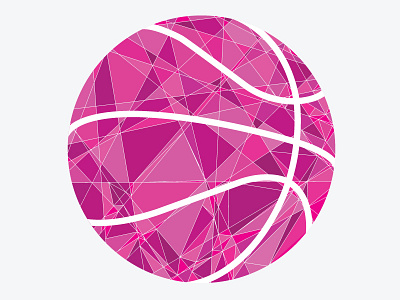 Dribbble Ball ball dribbble logo pink