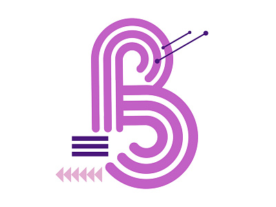 B in Assembly assembly app illustration lettering typography