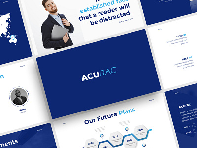 Acurac Presentation Template brand identity business clean deck google sheet graphic design info keynote layout logo microsoft pdf pitch pitch deck powerpoint ppt professional slides template ui