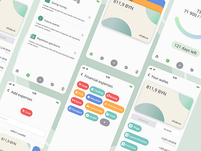 Finance mobile app app bank banking design finance mobile money ui ux