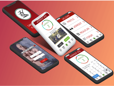 Fitapp case study redesign iPhoneX fit iphonex redesign wireframes