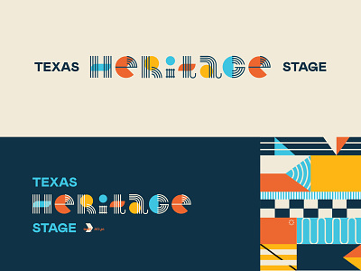 State Fair of Texas Signage fun geometric heritage lettering lines pattern shapes signage state fair texas type typography world
