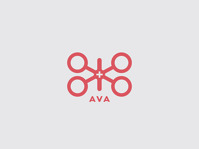 AVA ava drone logo mark medical