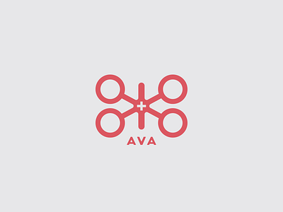 AVA ava drone logo mark medical