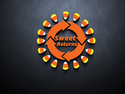 Sweet Returns Logo arrow logo brand logo branding graphic design illustration logo logo design sweet logo sweet meet logo sweet returns logo vector