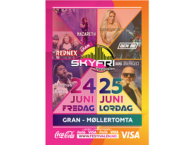 SKYFRI Festivalen Event Poster