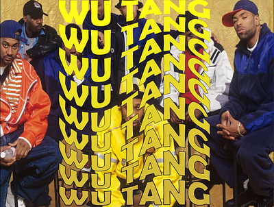 WU TANG CLAN AIN'T NOTHING TO F WITH branding graphic design logo motion graphics