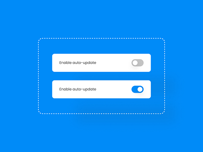 Daily UI | Day #015-On/Off Switch 015 android button daily ui dailyui graphic design iphone mobile off on onoff onoff switch switch switch button toggle toggle button ui user experience user interface ux