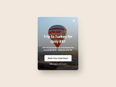 Daily UI | Day #036-Special Offer 036 booking daily ui daily ui 036 dailyui dailyui 036 fair graphic design holiday limited offer marketing offer promo promotion special offer summer trip turkey ui vacation