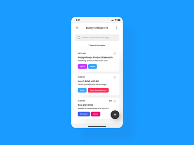 Daily UI | Day #042-ToDo List