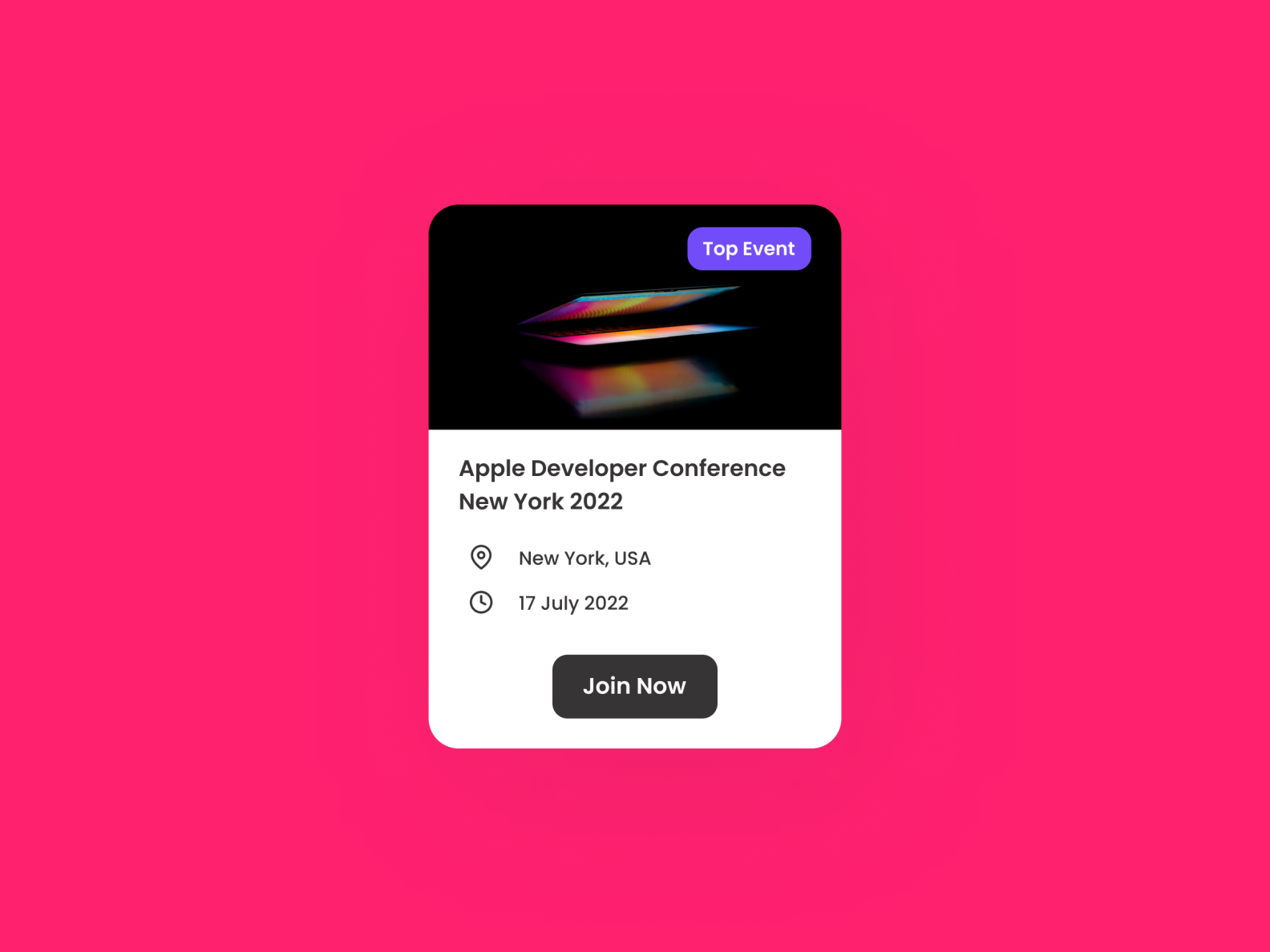 Daily UI | Day #045-Info Card by Muhammad Bayu Pratama on Dribbble