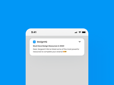 Daily UI | Day #049-Notification