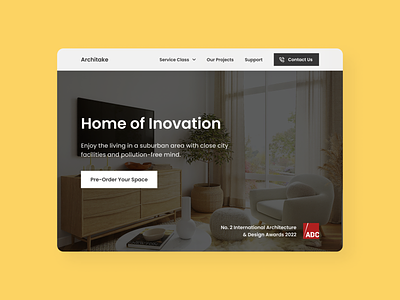 Daily UI | Day #075-Pre-Order 075 agency architecture building daily ui daily ui 075 dailyui dailyui 075 design graphic design home house modern house order pre order pre order preorder ui web website