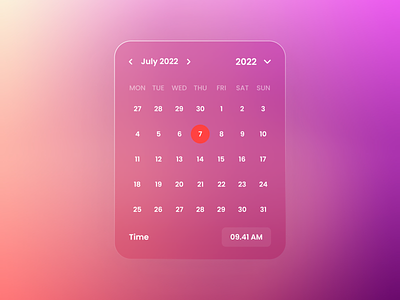 Daily UI | Day #080-Date Picker 080 apple daily ui daily ui 080 dailyui dailyui 080 date date picker glass glassmorphism graphic design ios ios 16 ios component iphone picker selection time time picker ui