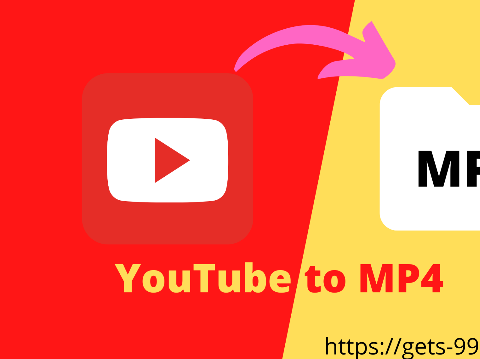 YouTube To MP4 by Gets 99 on Dribbble
