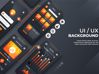 Realistic-UI-UX-background