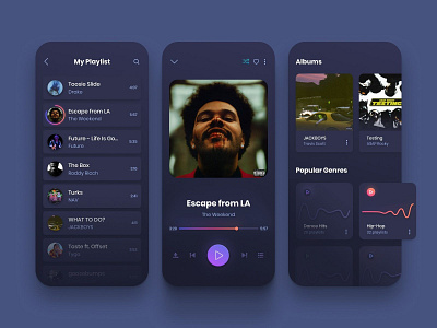 Music and Watch interface UI_UX design android app design animation app branding design design systems flat graphic design icon illustration interaction design landing page logo minimal typography ui ux vector web website