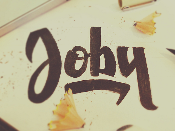 Joby Logo-Type WIP by Ted Bettridge on Dribbble