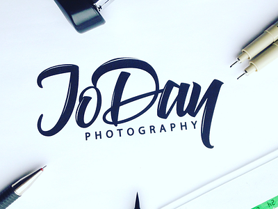 Jo Day Photography - Logo Design calligraphy design hand lettering lettering type typo typography