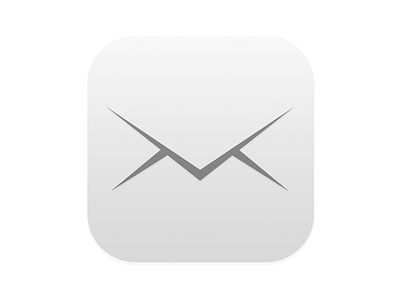 Mail App Icon android app design icon illustration ios logo mail memorable messages simple ui