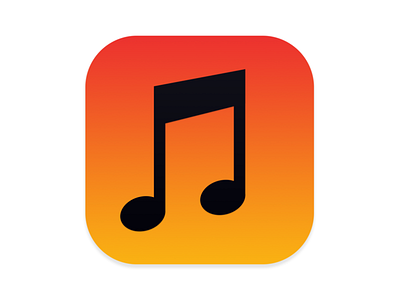 Simple and memorable music app icon android app design icon ios logo memorable music simple