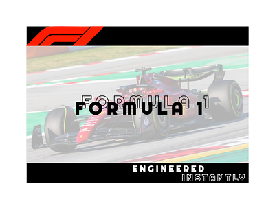 Formula 1 Banner banner branding design f1 formula1 graphic design