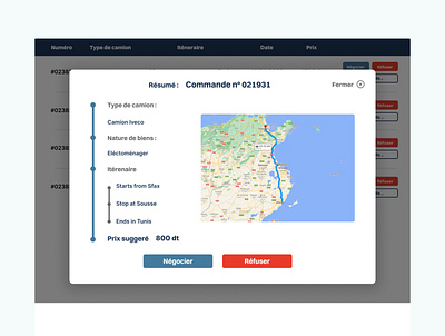 Logistic app dashboard function conception app branding design ui