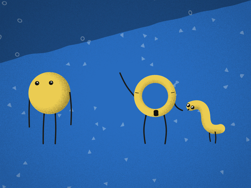 #tGIF 05 - Microbes animation character microbes motion graphics tgif