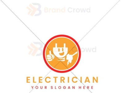 Electrician Company Logo design for sale