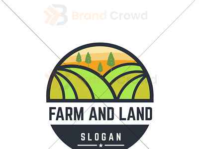 Farm and Land Logo Design for $30
