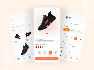 Shoes Online Shop - Mobile Apps 👟