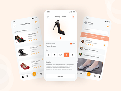 Shoes Online Shop - Mobile Apps 👟