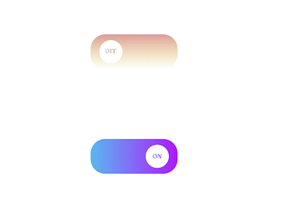 Off And On Colorful Button Design